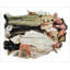 «Barbershop Quartet» par Norman Rockwell, toile tendue avec châssis-1334669734