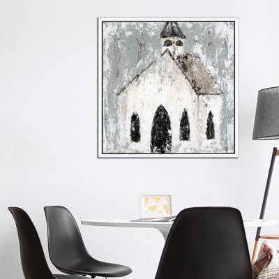 Abstract Church by Ashley Bradley - Painting on Canvas