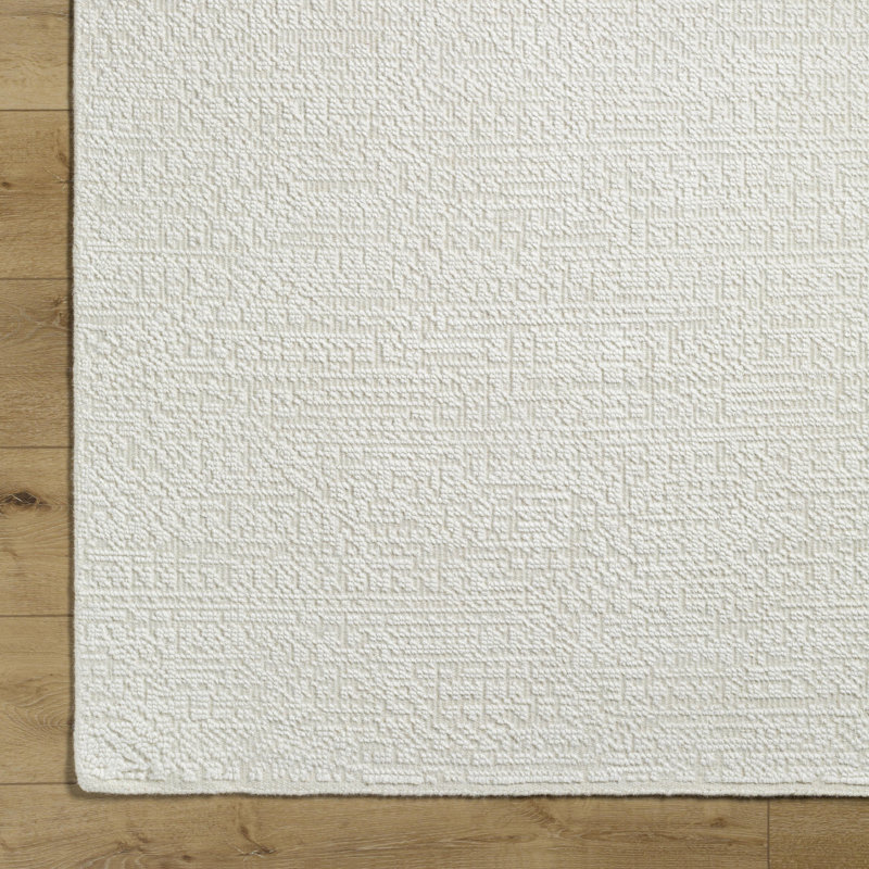Hand Knotted Wool Area Rug, Rectangle 10' x 14'