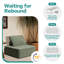 1 Seater Corduroy Sofa