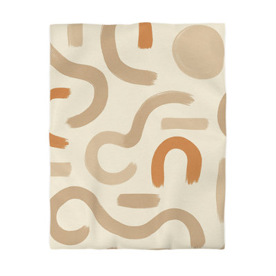 Microfiber Duvet Cover Boho Style, Design 73