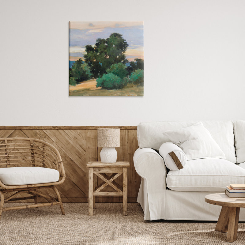 «Grove at Dusk Landscape», toile par Julia Purinton, H 30 po x l 30 po