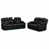 Black Polyurethane/Leather selected