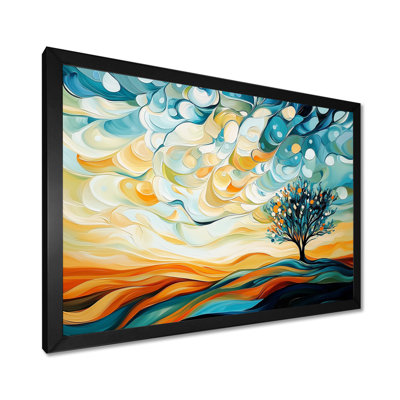Tranquil Horizon Of The Country Field - Countryside Wall Art Print