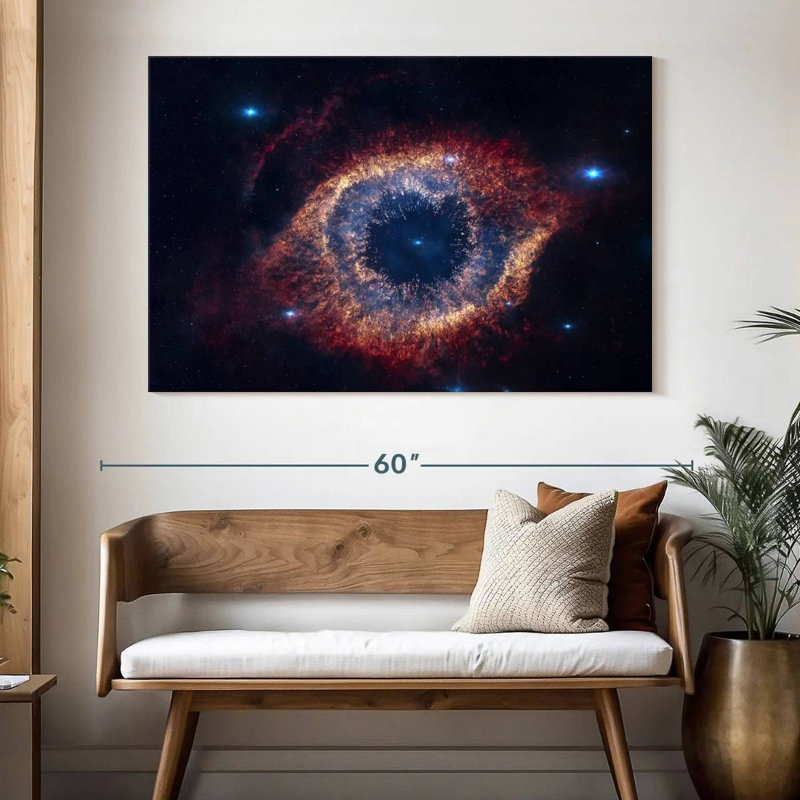 Oberle Eye Shaped Nebula, 34" H x 51" W