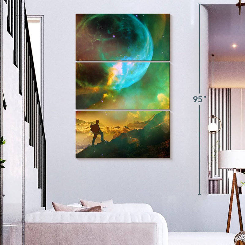 Senne Vibrant Space Hiker, H 74 po x l 48 po