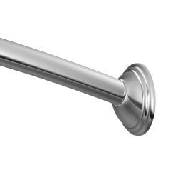 58.44" Curved Fixed Shower Curtain Rod Moen 