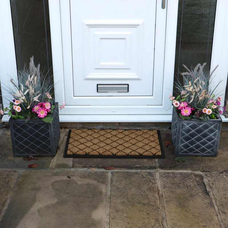 Geometric Outdoor Doormat