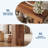 63" Farmhouse Console Table, Narrow Rectangular Sofa Table for Entryway, Hallway & Living Room-1201587058