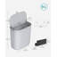 9 Litre Touch Top Kitchen Trash Can-4740055