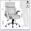 Fauteuil de bureau pivotant en velours