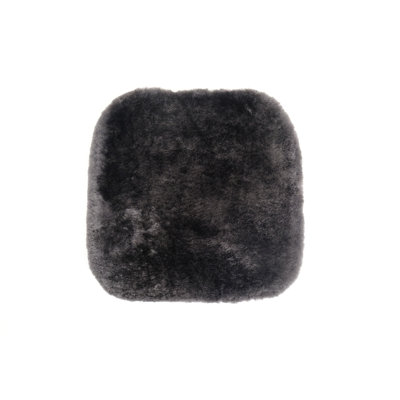 Tie Genuine Sheepskin Fur Car Seat Pad