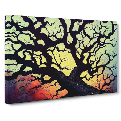 Sumptuous Oak Tree - Wrapped Canvas