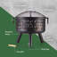 Bulle Round Steel Wood Burning Fire Pit