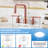 2-handle Bathroom Faucet with Drain Assembly-84091095