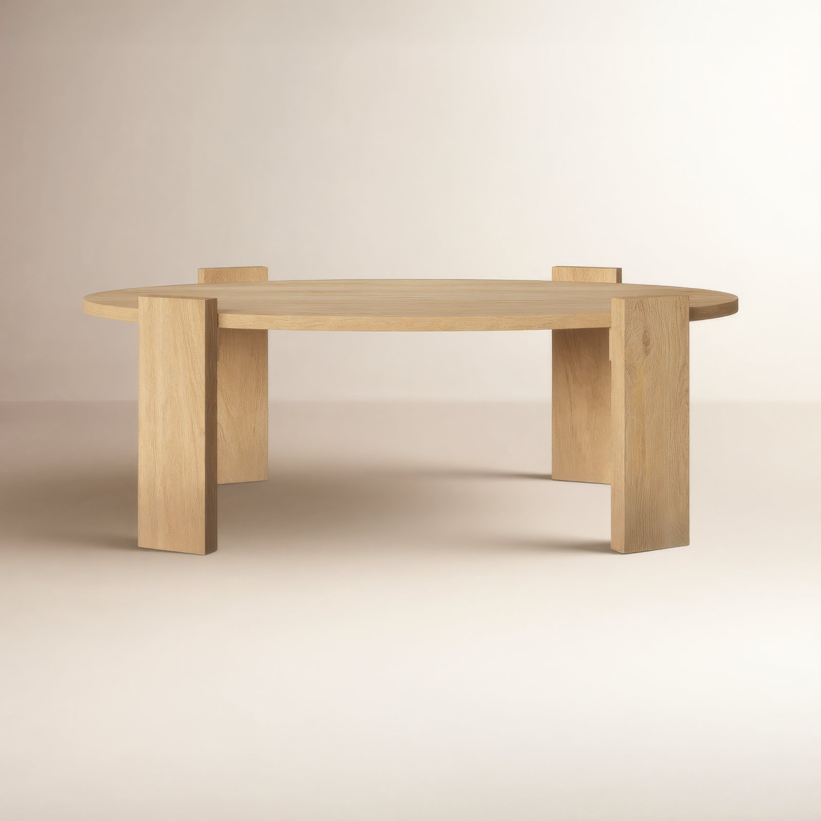 Eben Solid Wood Single Coffee Table