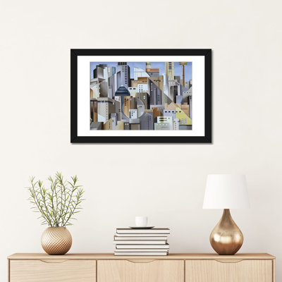 « composition look east » par catherine d’art, impression sur toile tendue