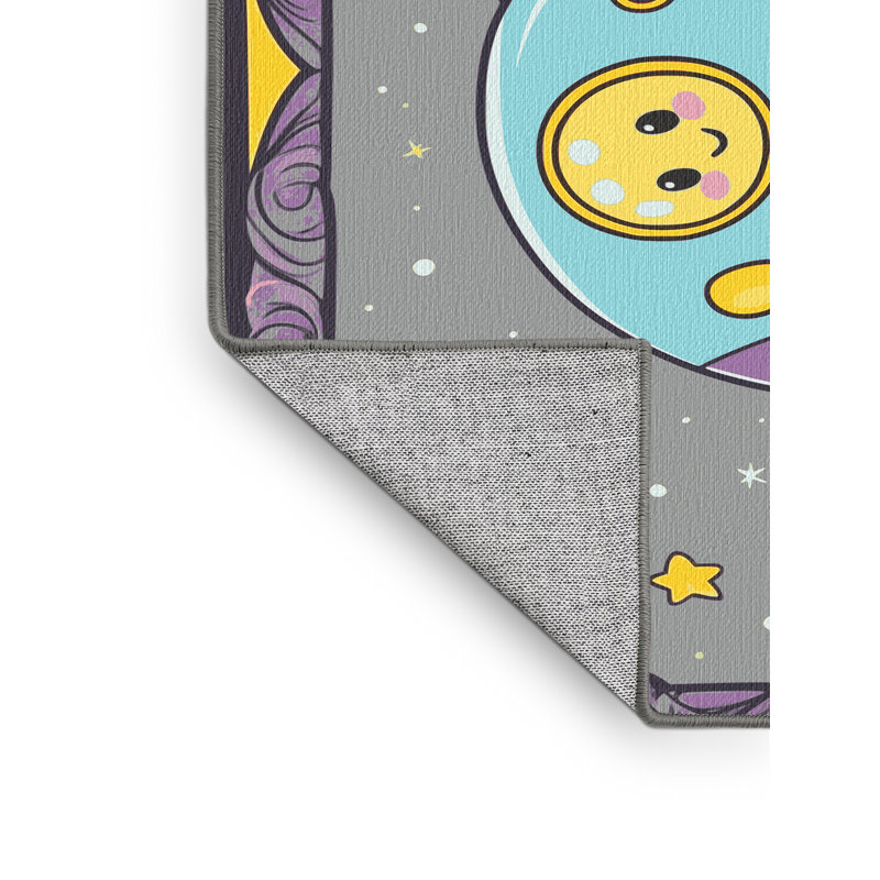 Tapis pour enfant Zoomie Kids, Rectangulaire 7 pi x 10 pi