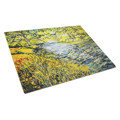 At The Grand Hotel Glass Cutting Board