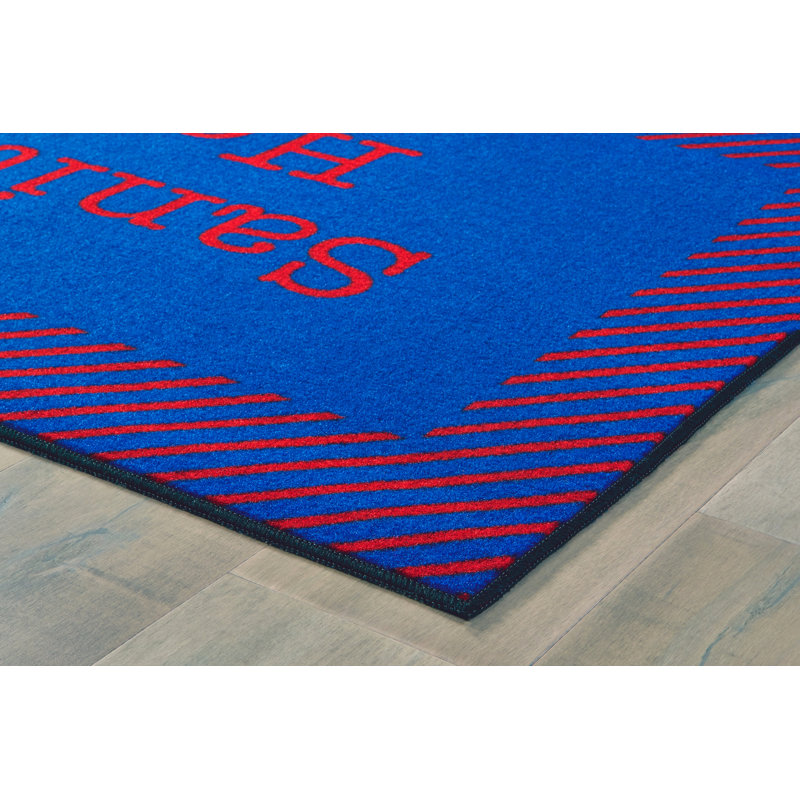 KID$ Value Tufted Blue/Red Area Rug