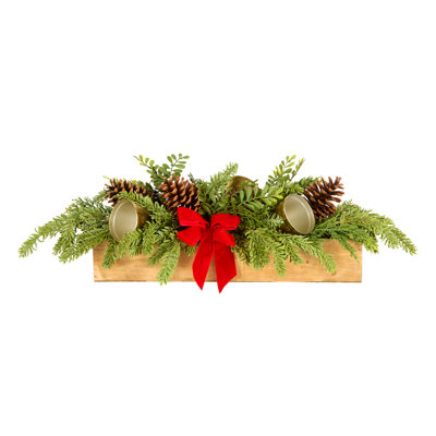 27 po Centre de table Christmas Bells
