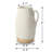 Approx. 9" High Off Whtie Ceramic Pitcher