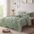 Felicia Crushed Velvet Comforter Set with Throw Pillow-1727130069-1672112102