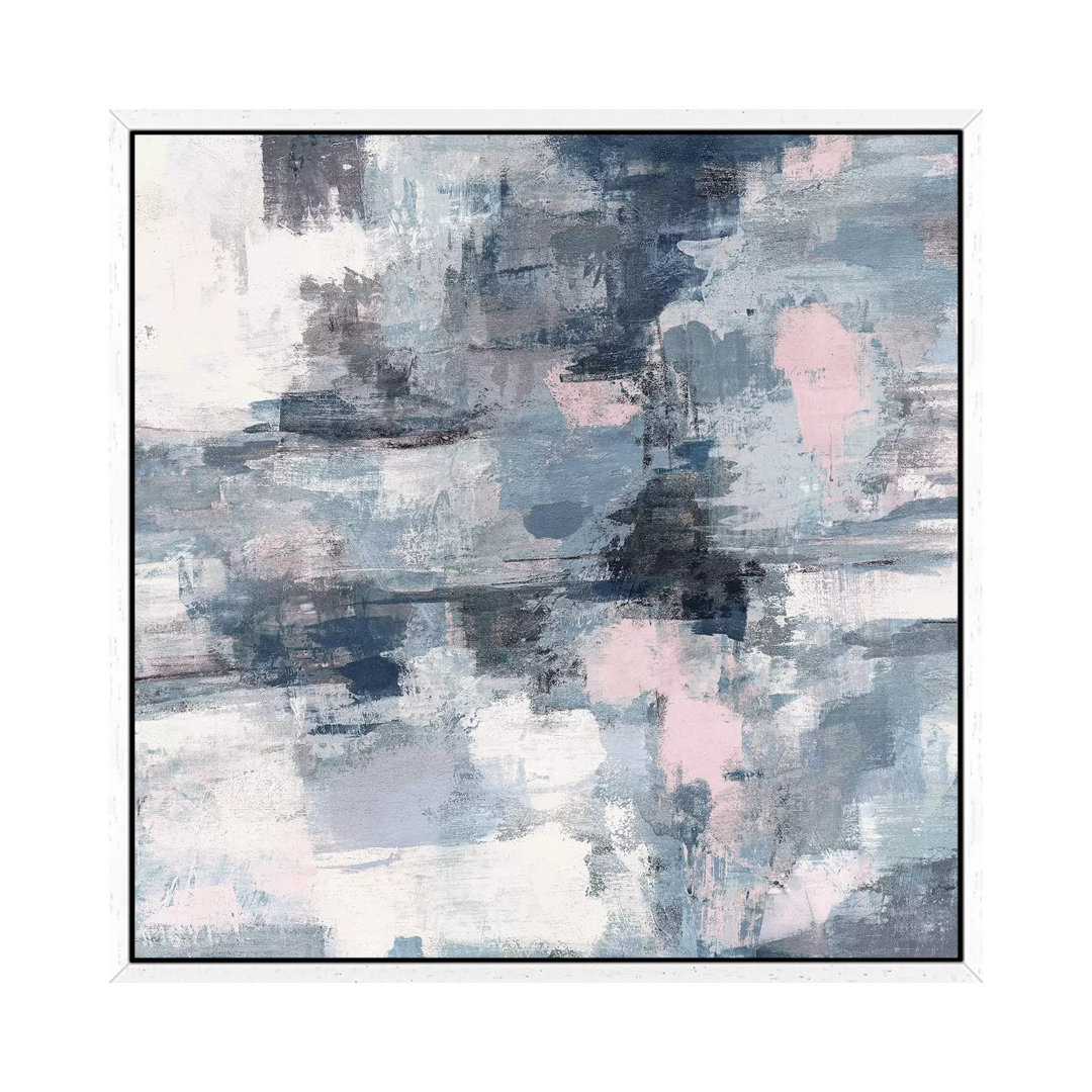 In The Clouds Neutral Pink Crop von Silvia Vassileva - Galerie-verpackte Leinwand Giclée