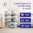 Homz Storage Organizing Container Bin with Latching Lids-71007990-71007993-97291500