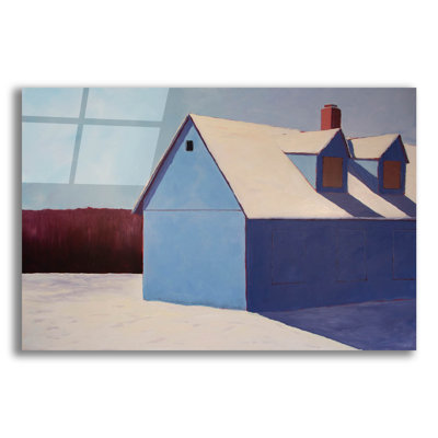 Epic Art 'Artic Angel'  by Carol Young Acrylic Glass Wall Art, 24" x 16"
