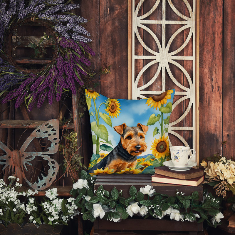 Other/No Pattern Outdoor Throw Pillow, 14" H x 14" W
