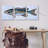 " Marine Bass Fisherman Sea Life " 3 Piece Art Graphic Art Print-2028922305-2028826438