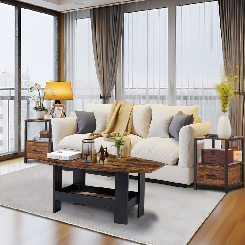 Ensemble de 3 tables basses