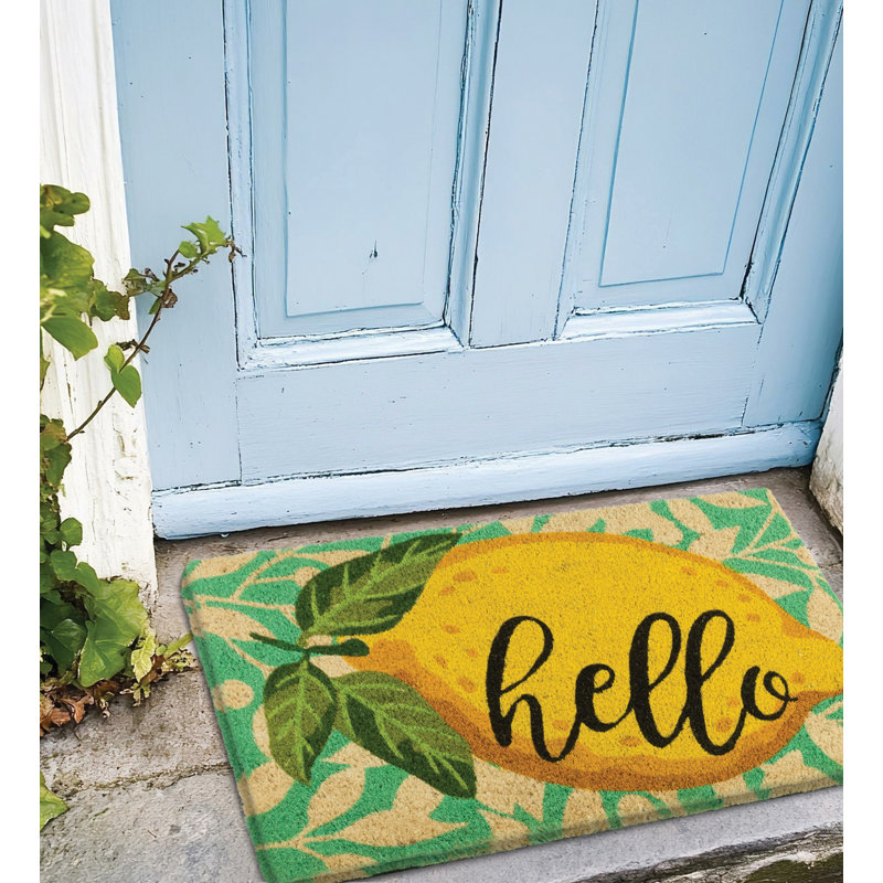 Doormat Coir - Lemon, Lemon
