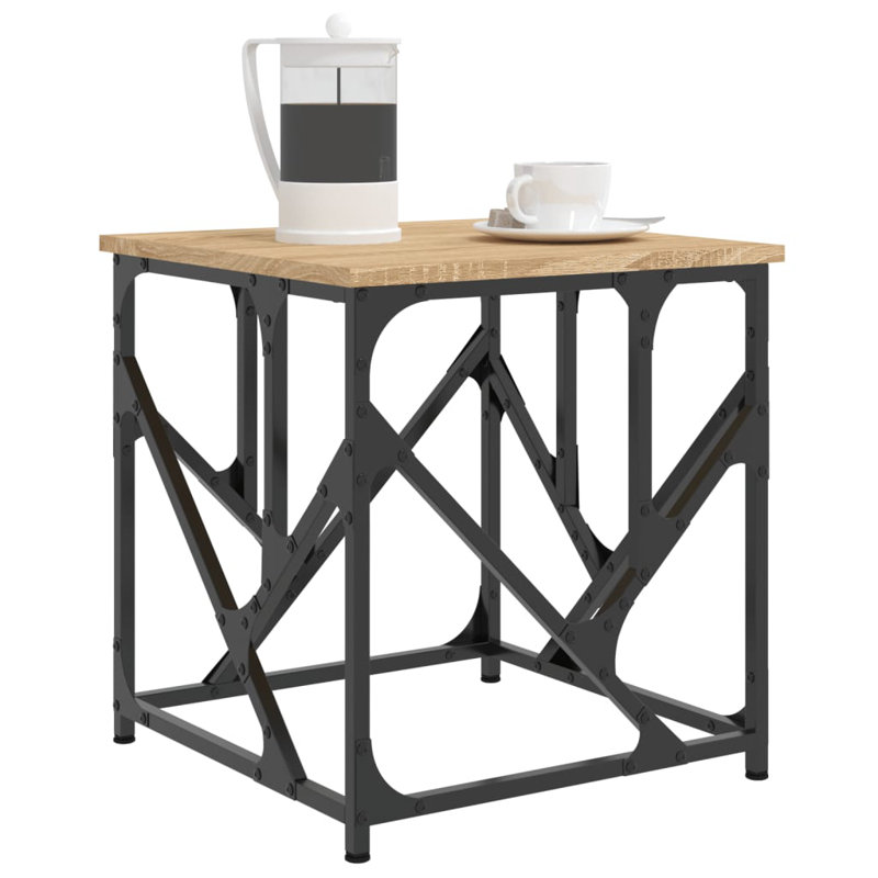 Bergner Four Leg Coffee Table, Sonoma Oak