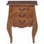 Solid Wood Abstract Accent Chest