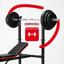Ensemble de banc de musculation 8-en-1 - 661 LBS