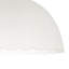 13cm H Glass Bowl Pendant Shade ( No Direct Attachment Method ) in White
