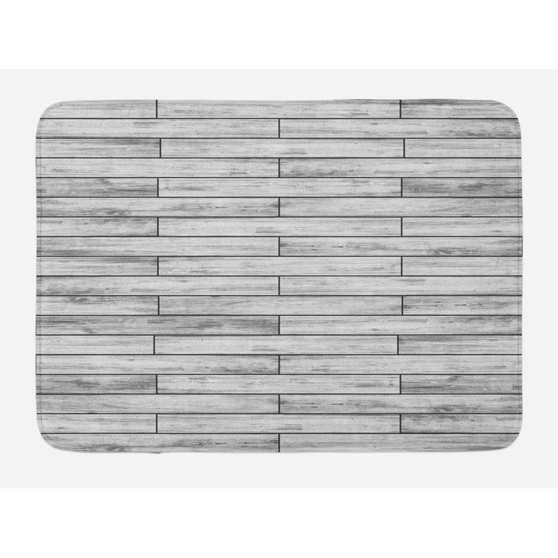 Tapis de bain East Urban Home, envers antidérapant, 30,2 po x 20 po, vert forêt