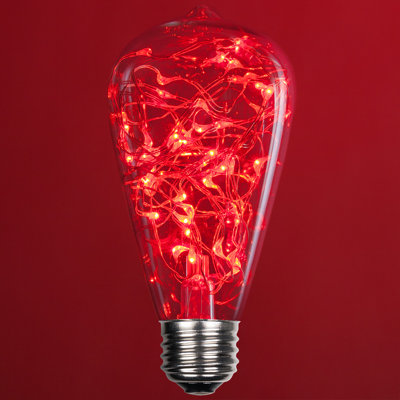 1 W ST64 E26/Medium (Standard) LED Bulb