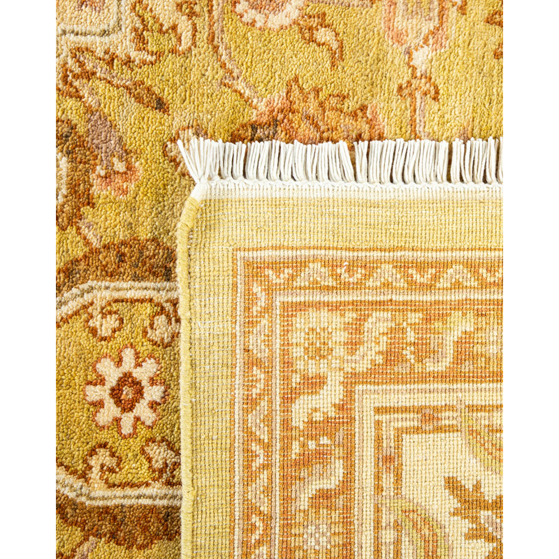 Ronnye One-of-a-Kind 6' 1" x 9' 3" Hand Knotted Area Rug