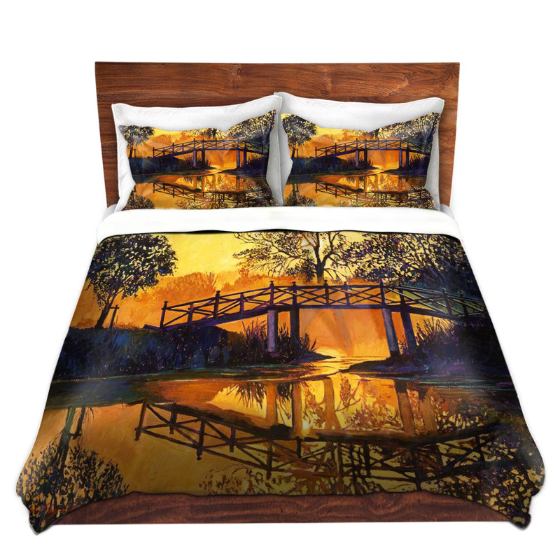 Polyester Duvet Cover, 1 Twin Duvet Cover + 1 Standard Sham