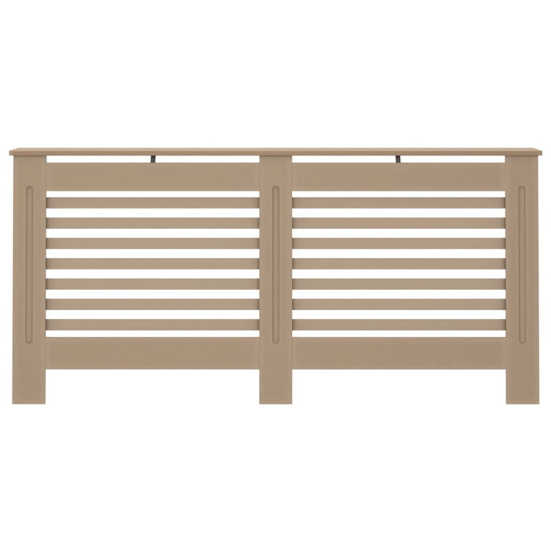Loren Radiator Cover, 81cm H x 172cm W x 19cm D, Brown