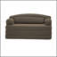 Canapé-lit pliable en velours côtelé Corduroy - Canapé convertible en mousse haute densité (brun)-266826347