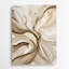 Aquarelle abstraite 29, art mural en métal beige-1126501071