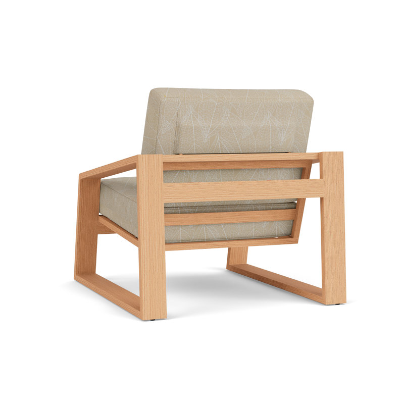 Pursuit Outdoor Lounge Chair, Laurel Ecru
