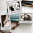 Beaded Silver Metal Beaded Picture Frame