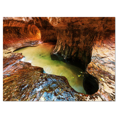 " Narrows In Zion National Park Utah "