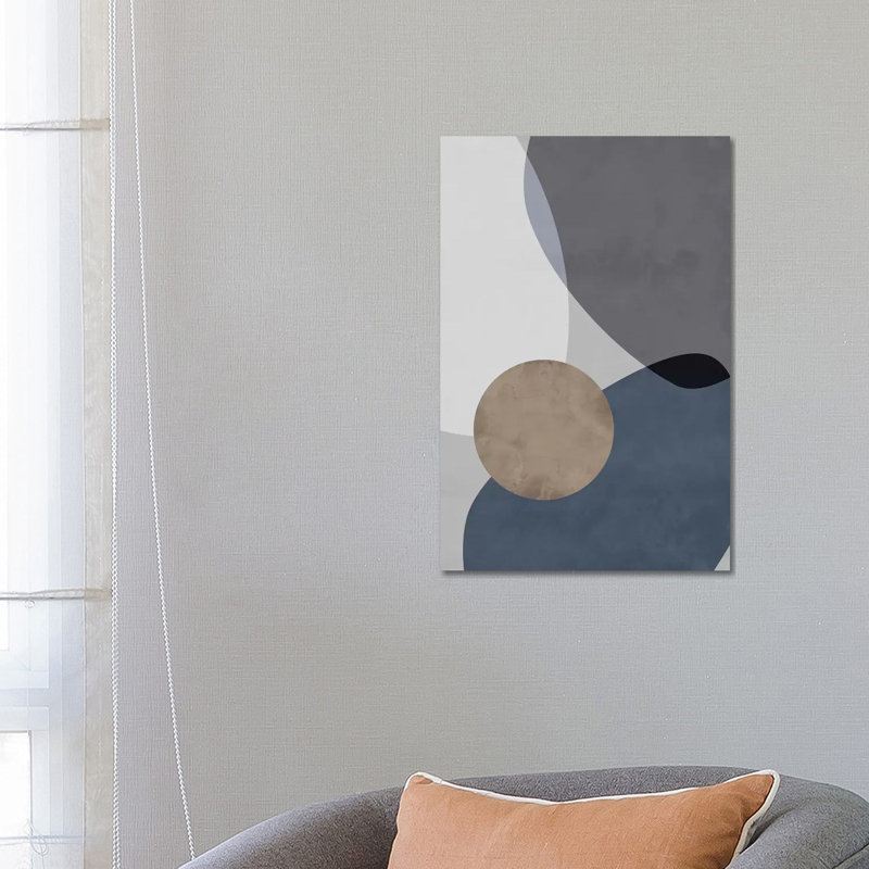 Graphic 210 by Mareike Böhmer - Print on Canvas, Wrapped Canvas, 66.04cm H x 45.72cm W x 1.91cm D