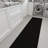 Homeline Non-Slip Rubberback Custom Cut Extra Long Halllway Runner Rug, Black-1197852481